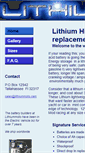 Mobile Screenshot of lithiummoto.com